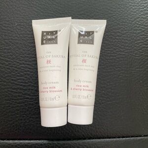Rituals Ritual of Sakura Body Lotion 2x samples 10ml New